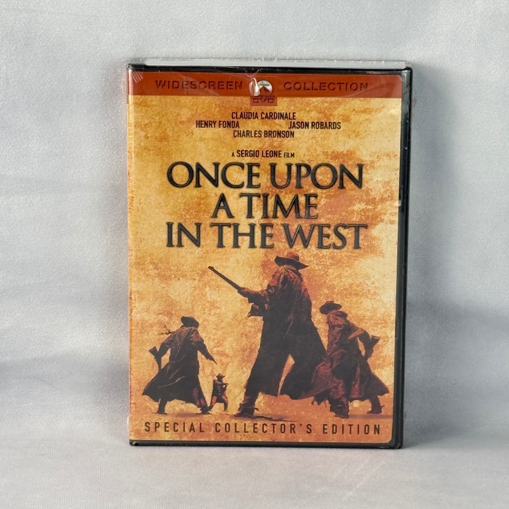 Once Upon a Timę in the West DVD, New, Sealed, Western